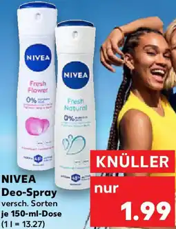 Kaufland NIVEA Deo-Spray Angebot