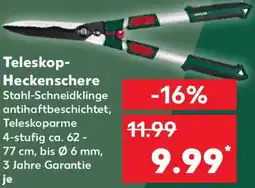 Kaufland PARKSIDE Teleskop Heckenschere Angebot