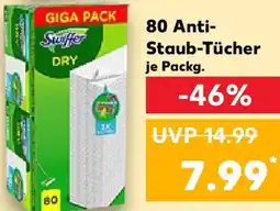 Kaufland Swiffer 80 Anti Staub-Tücher Angebot