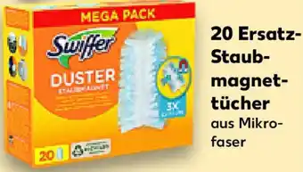 Kaufland Swiffer 20 Ersatz Staubmagnettücher Angebot