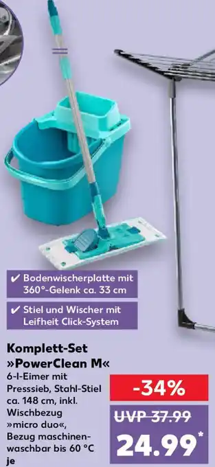 Kaufland LEIFHEIT Komplett-Set Power Clean M Angebot