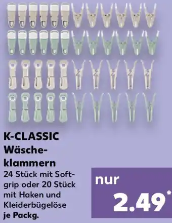 Kaufland K-CLASSIC Wäscheklammern Angebot