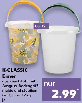 Kaufland K-CLASSIC Eimer Angebot