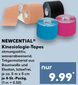 Kaufland NEWCENTIAL Kinesiologie-Tapes Angebot