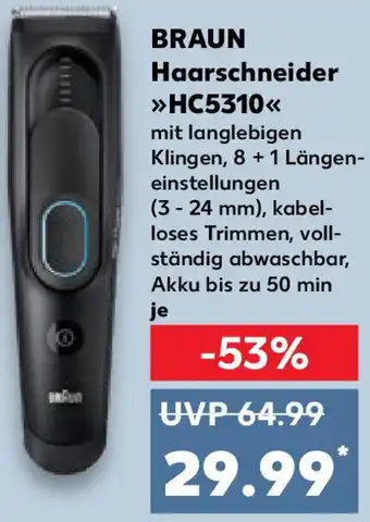 Kaufland BRAUN Haarschneider HC5310 Angebot