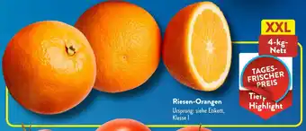 Aldi Süd Riesen-Orangen Angebot