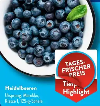 Aldi Süd Heidelbeeren Angebot