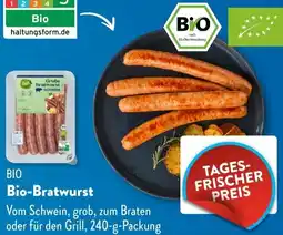 Aldi Süd BIO Bio-Bratwurst Angebot