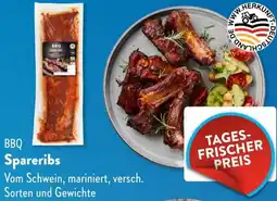 Aldi Süd BBQ Spareribs Angebot