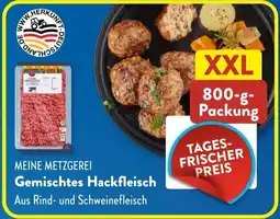 Aldi Süd MEINE METZGEREI Gemischtes Hackfleisch Angebot