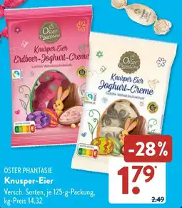 Aldi Süd OSTER PHANTASIE Knusper-Eier Angebot