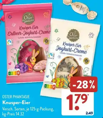 Aldi Süd OSTER PHANTASIE Knusper-Eier Angebot