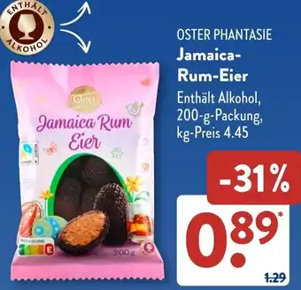 Aldi Süd OSTER PHANTASIE Jamaica Rum-Eier Angebot