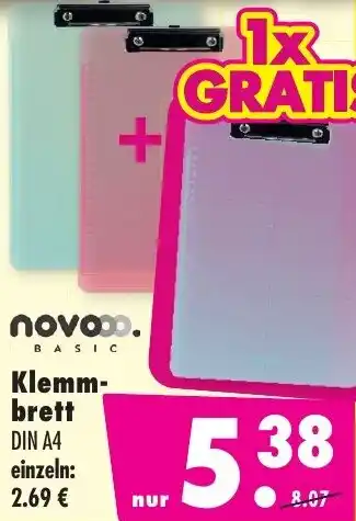 Mäc Geiz Novooo Basic Klemmbrett Angebot