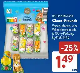 Aldi Süd OSTER PHANTASIE Choco-Freunde Angebot