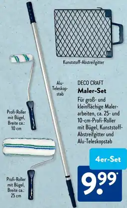 Aldi Süd DECO CRAFT Maler-Set Angebot