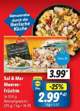 Lidl Sol & Mar Meeres- früchte Angebot