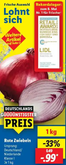 Lidl Rote Zwiebeln Angebot