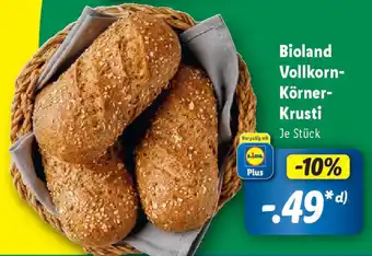 Lidl Bioland Vollkorn- Körner- Krusti Angebot