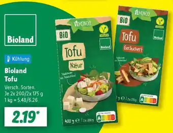 Lidl Bioland Tofu Angebot