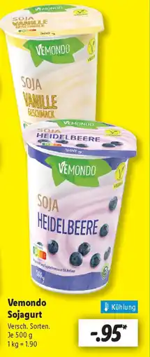 Lidl Vemondo Sojagurt Angebot