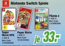 Expert Klein Nintendo Switch Spiele Angebot