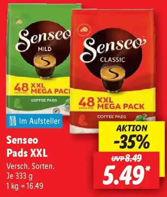 Lidl Senseo Pads XXL Angebot