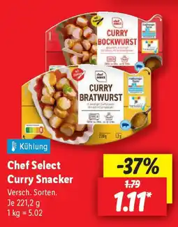 Lidl Chef Select Curry Snacker Angebot