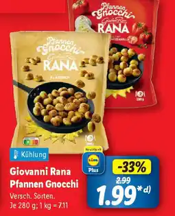 Lidl Giovanni Rana Pfannen Gnocchi Angebot