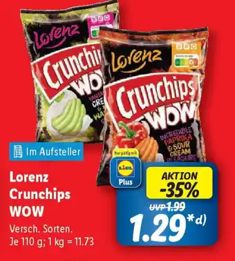 Lidl Lorenz Crunchips WOW Angebot