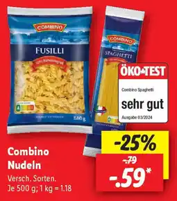 Lidl Combino Spaghetti Angebot