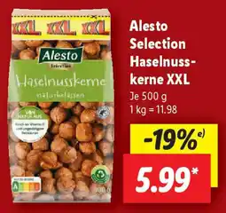 Lidl Alesto Selection Haselnuss- kerne XXL Angebot