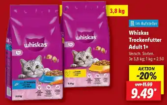 Lidl Whiskas Trockenfutter Adult 1+ Angebot