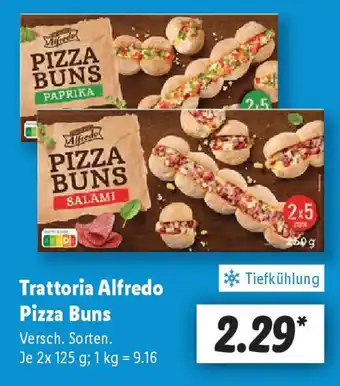 Lidl Trattoria Alfredo Pizza Buns Angebot