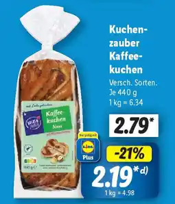 Lidl Kuchen- zauber Kaffee- kuchen Angebot