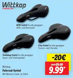 Lidl Wittkop Fahrrad-Sattel Angebot