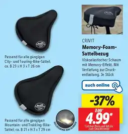 Lidl CRIVIT Memory-Foam- Sattelbezug Angebot