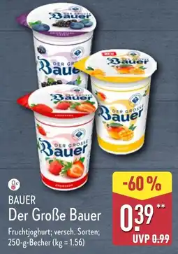 Aldi Nord BAUER Der Große Bauer Angebot