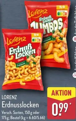 Aldi Nord LORENZ Erdnusslocken Angebot