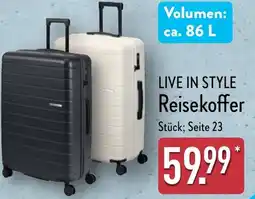 Aldi Nord LIVE IN STYLE Reisekoffer Angebot