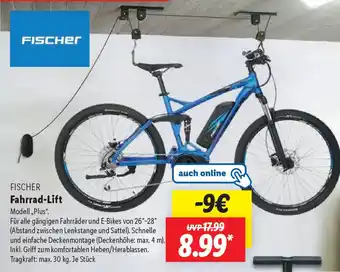 Lidl FISCHER Fahrrad-Lift Angebot