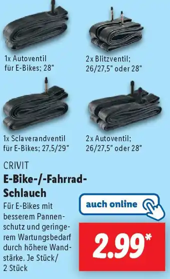 Lidl E-Bike-/-Fahrrad- Schlauch Angebot