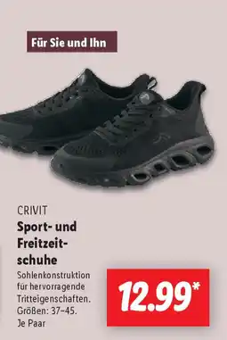 Lidl CRIVIT Sport- und Freitzeit- schuhe Angebot