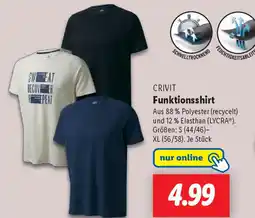 Lidl CRIVIT Funktionsshirt Angebot