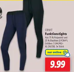 Lidl CRIVIT Funktionstights Angebot