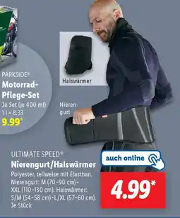 Lidl ULTIMATE SPEED Nierengurt/Halswärmer Angebot