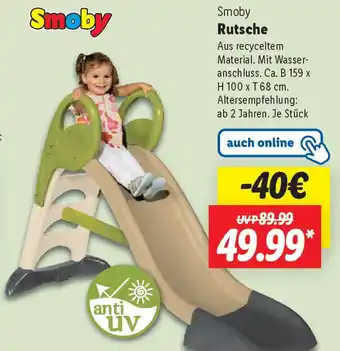 Lidl Smoby Rutsche Angebot