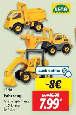 Lidl LENA Fahrzeug Angebot