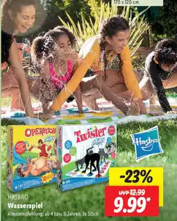 Lidl HASBRO Wasserspiel Angebot