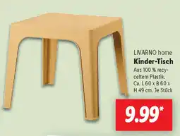 Lidl LIVARNO home Kinder-Tisch Angebot